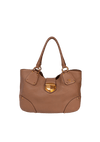 VITELLO DAINO PUSHLOCK TOTE