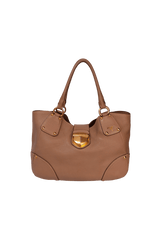 VITELLO DAINO PUSHLOCK TOTE