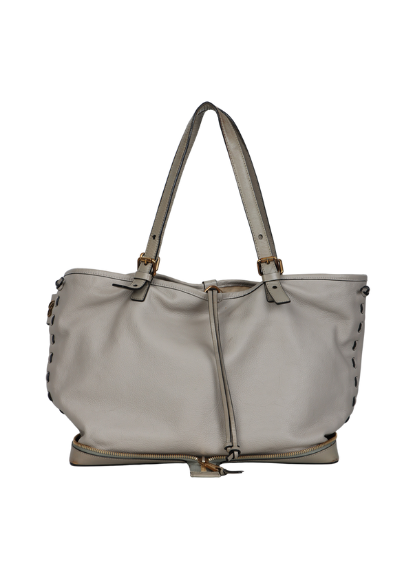LEATHER ELLEN TOTE BAG