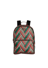CHEVRON PRINT GG BACKPACK