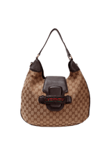 GG CANVAS DRESSAGE HOBO