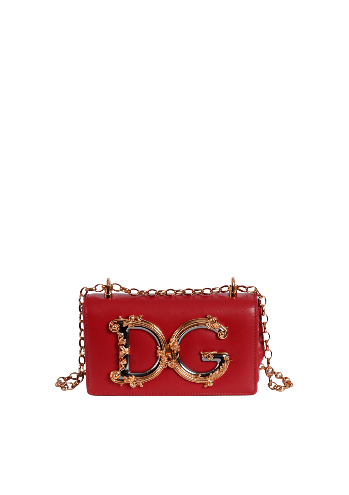 BOLSA DOLCE & GABBANA DG GIRLS SMALL BAG VERMELHO ORIGINAL – Gringa
