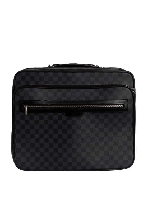 DAMIER GRAPHITE PILOT CASE