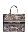 LARGE TOILE DE JOUY BOOK TOTE