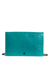 LEATHER CHAIN-LINK BAG