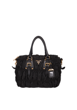 TESSUTO GAUFRE SATCHEL