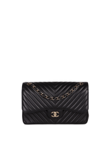 JUMBO CLASSIC DOUBLE FLAP LAMBSKIN