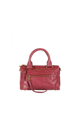 LEATHER HABDLE BAG