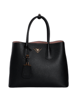 SAFFIANO CUIR DOUBLE TOTE