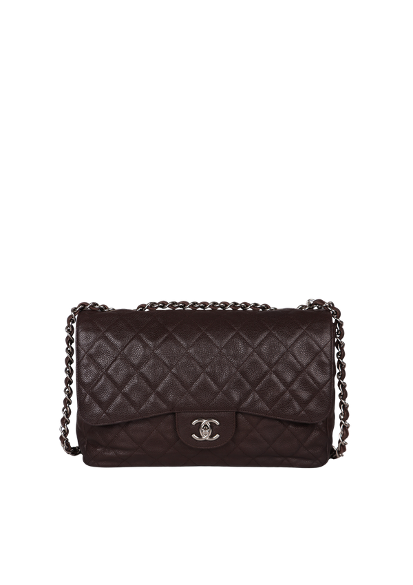 JUMBO CLASSIC SINGLE FLAP CAVIAR
