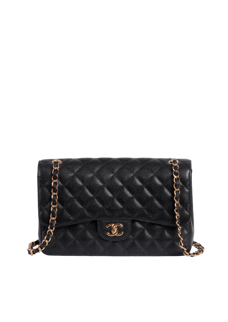 JUMBO CLASSIC DOUBLE FLAP CAVIAR