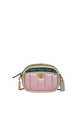 LEATHER CROSSBODY QUILTIES BAG