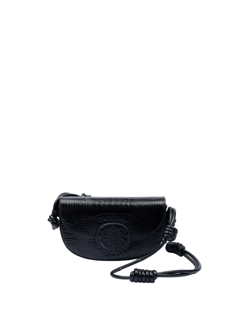 BOLSA ESSENTIALS EM COURO MEIA LUA