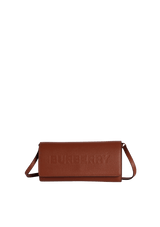 MONOGRAM EMBOSSED CROSSBODY BAG