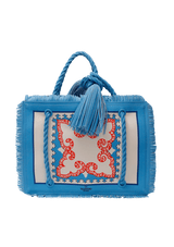 IBIZA ROPE FRINGE MIAMI MEDIUM TOTE