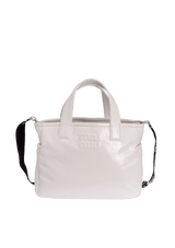 PATENT LEATHER HANDLE BAG