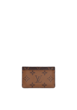 MONOGRAM REVERSE CARD HOLDER