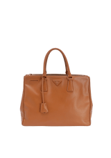 MEDIUM SAFFIANO LUX DOUBLE ZIP GALLERIA