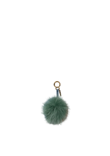 FOX FUR VITELLO ELITE POM POM BAG CHARM