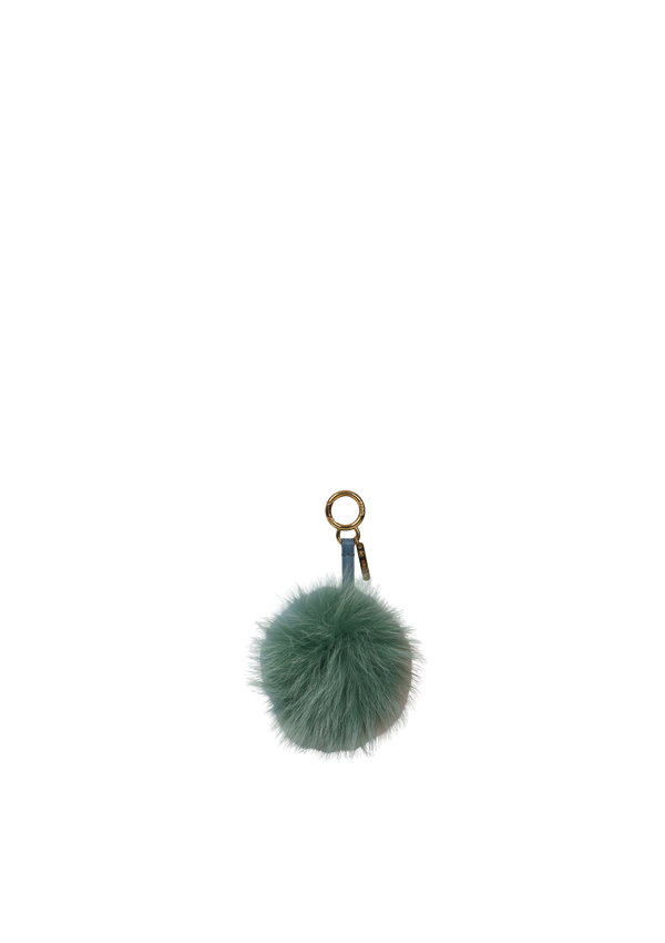 FOX FUR VITELLO ELITE POM POM BAG CHARM
