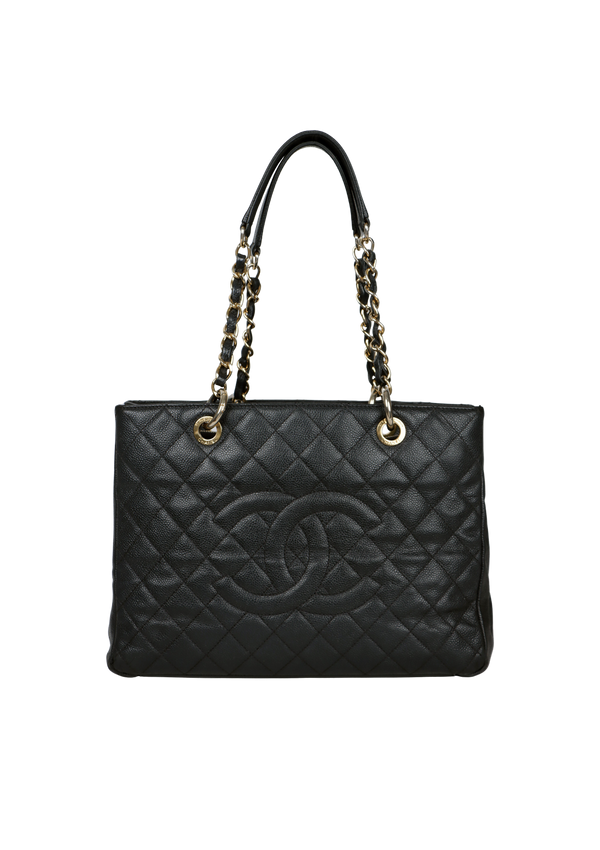 GRAND SHOPPING TOTE CAVIAR