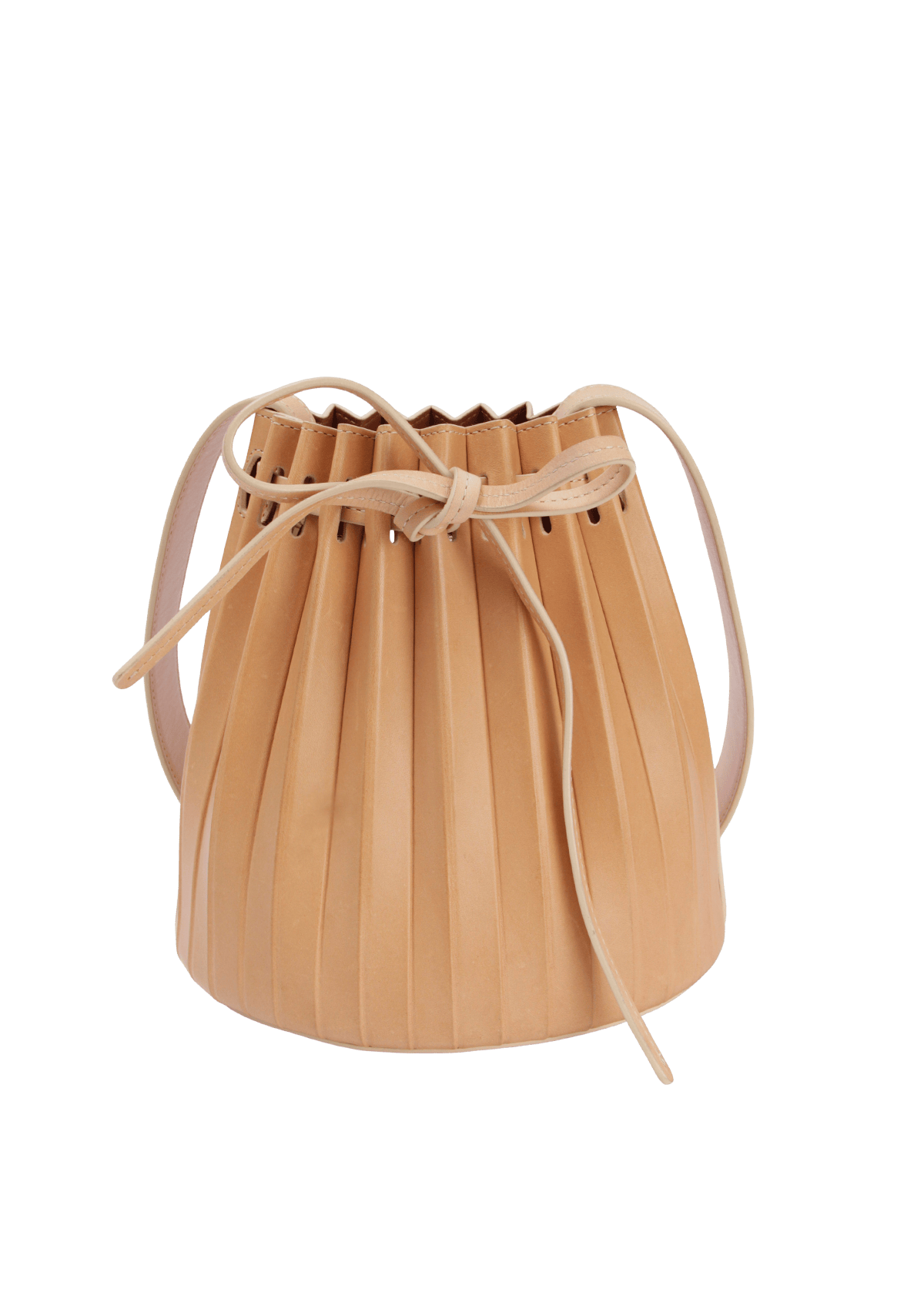 MINI PLEATED BUCKET BAG