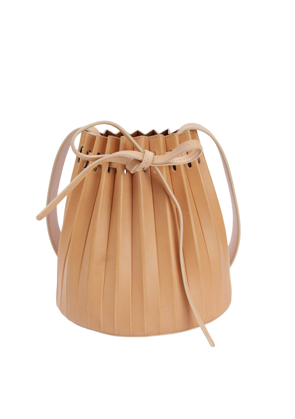 MINI PLEATED BUCKET BAG