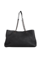 INTRECCIATO DOUBLE CHAIN TOTE