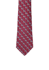 PRINTED SILK TIE