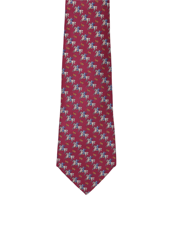 PRINTED SILK TIE