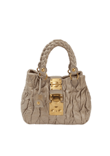 PRUGNA MATELASSÉ BAG