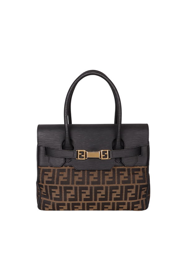 VINTAGE ZUCCA TOP HANDLE BAG