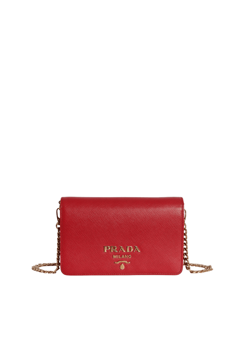 SAFFIANO WALLET ON CHAIN