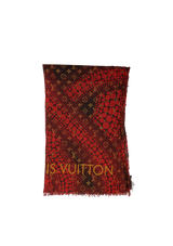 MONOGRAM SILK SCARF