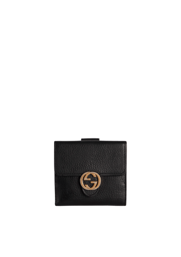 INTERLOCKING G FRENCH WALLET