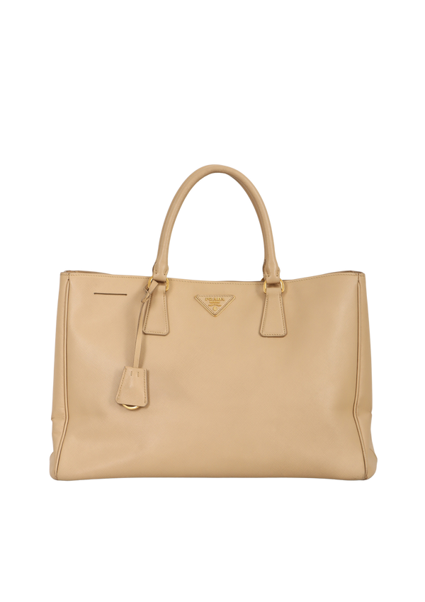 EXTRA LARGE SAFFIANO LUX DOUBLE ZIP GALLERIA
