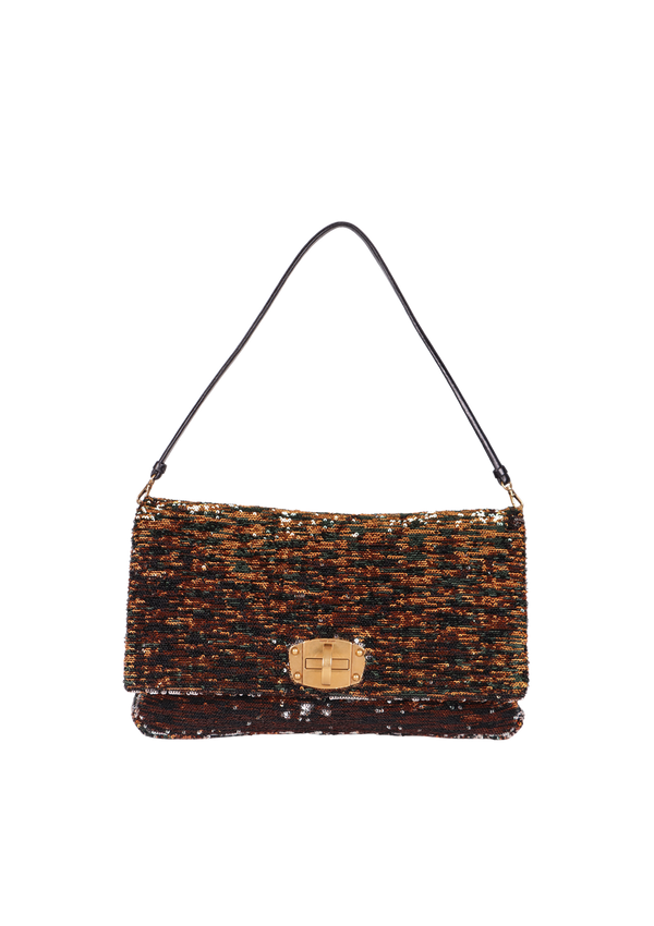 SEQUIN SHOULDER BAG