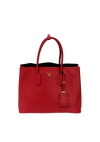 SAFFIANO CUIR DOUBLE TOTE