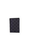 DAMIER GRAPHITE PASSPORT COVER