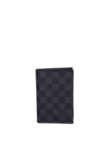 DAMIER GRAPHITE PASSPORT COVER