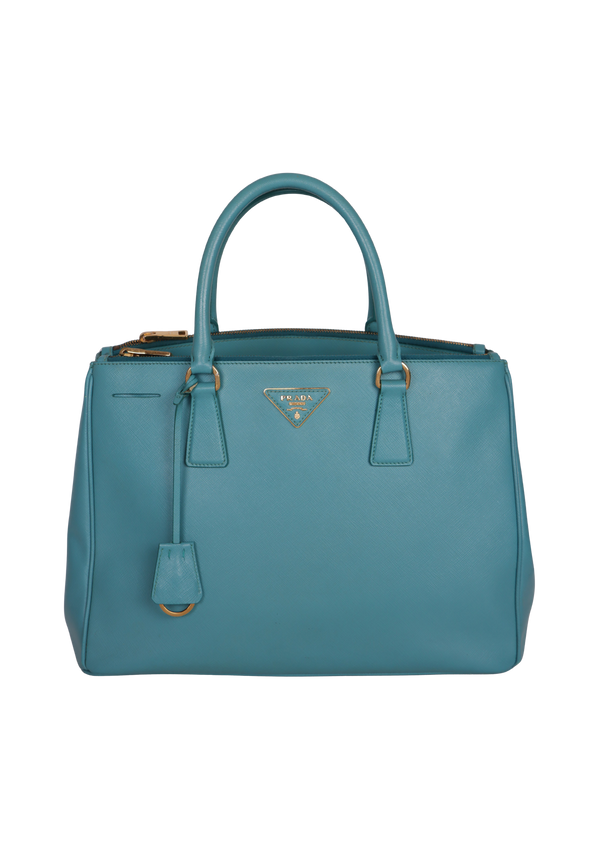 SAFFIANO LUX DOUBLE ZIP GALLERIA
