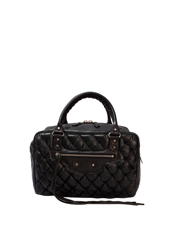 CHEVRE QUILTED SIENNA MM