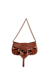 PONY HAIR SHOULDER BAG