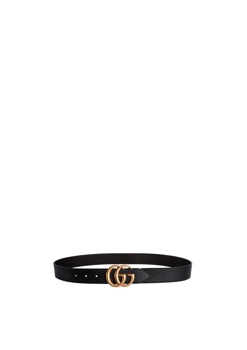 REVERSIBLE DOUBLE G LOGO BELT 85