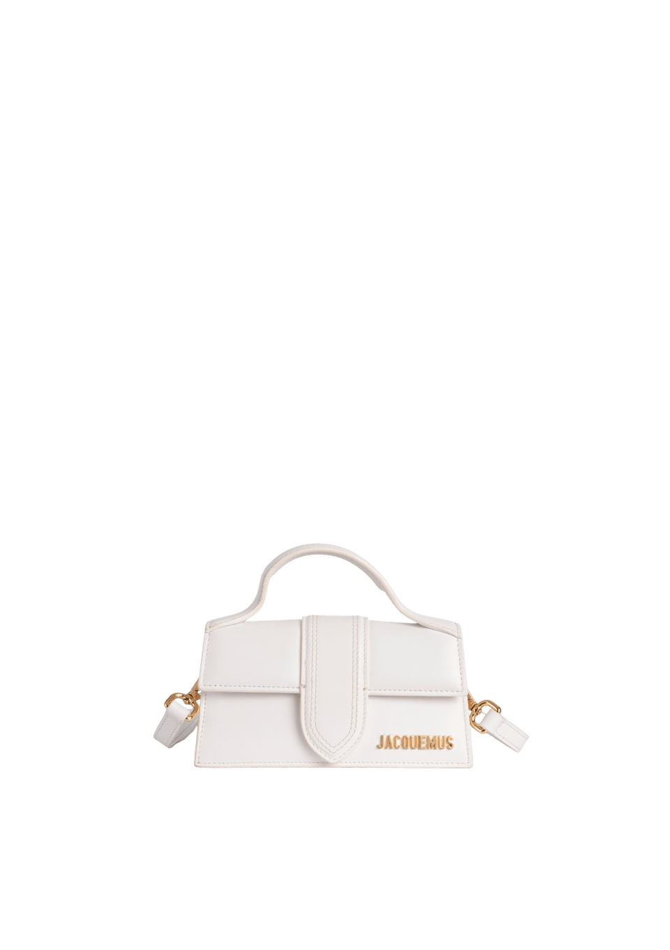 BOLSA JACQUEMUS MINI LE BAMBINO BRANCO ORIGINAL – Gringa
