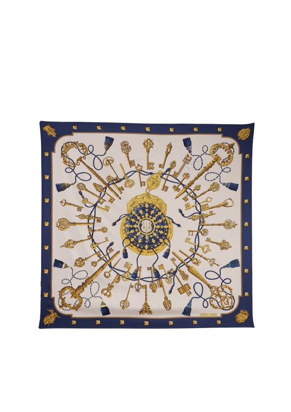 KEYS LES CLES SILK SCARF