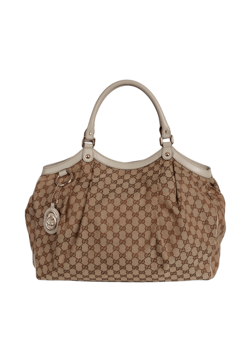 LARGE GG CANVAS SUKEY BAG