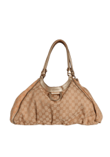 GG CANVAS D RING HOBO