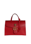 GG MARMONT ANIMALIER TOP HANDLE BAG