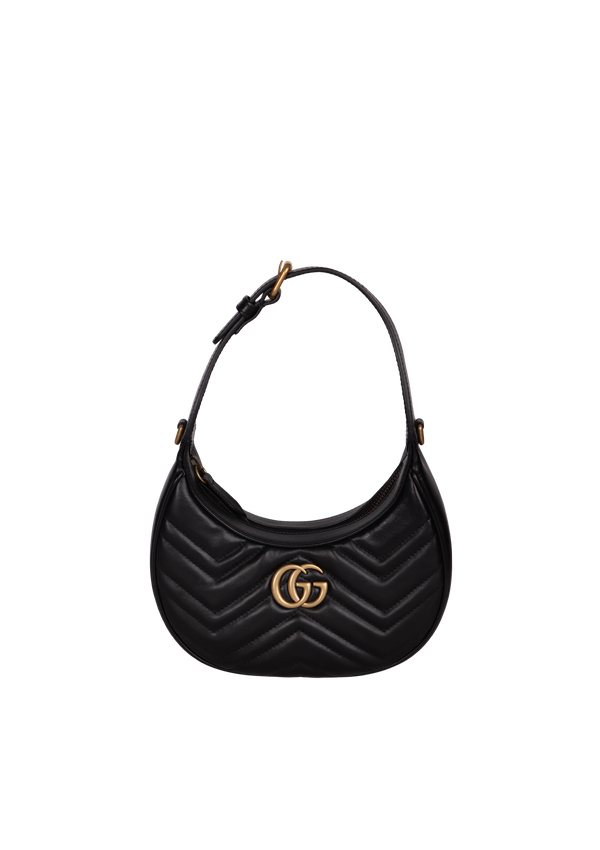 SMALL GG MARMONT HALF-MOON BAG